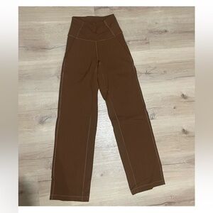 Lululemon Brown Wide Leg Pants